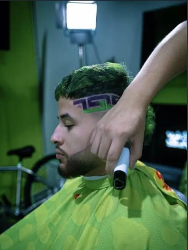 Diseño de cabello personalizado por Blades Vision Barbería